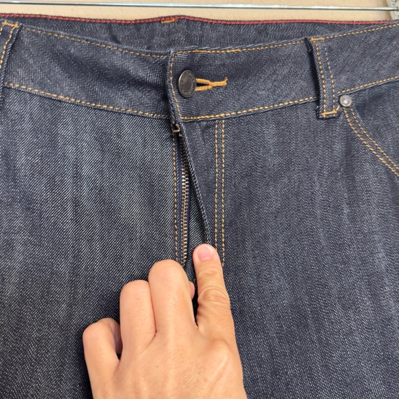 Talbots Heritage Straight Leg Dark Wash Denim Jeans Womens 18WP Plus Denim NEW - Picture 6 of 13